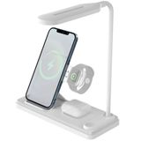 ACL AW5 Dördü Bir Arada Masa Lambalı 20 Watt Wireless Şarj Standı