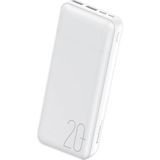 Acl Powerbank 20000MAH 2.4A Normal Charging LED Light Micro/usb-C Input 2xusb Output - Beyaz