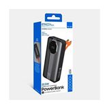 Acl PW-107 - 22.5W 20.000MAH Şarjlı Dahili Kablolu LCD Göstergeli Powerbank - Siyah