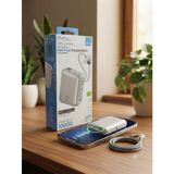 ACL PW-146 Silver Core Mini Hızlı Powerbank 10000 mAh 20W | Dahili USB-C Kablo, Aşırı Şarj Koruması