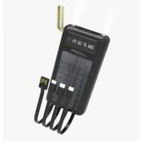 Acl PW-60 Led Işıklı Usb Mikro Type-c Lighning Kablolu 2xUsb 20000MAh Powerbank