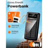ACL Pw-61 30.000 mAh Güneş Enerjili Beyaz Powerbank