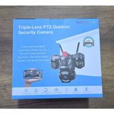 Acme AC-5011 3 Lens Wifi Ptz Kamera Smart Aı 360 Speed Dome - Siyah - Beyaz