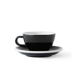 Acme Evolution 6'lı Cappuccino Fincan Seti Siyah
