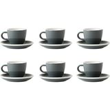 Acme Evolution 6'lı Espresso Fincan Seti Gri