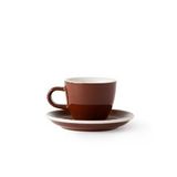 Acme Evolution 6'lı Espresso Fincan Seti Kahverengi