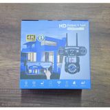 Acme Z6PRO 4 Kameralı PTZ WiFi Güvenlik Kamerası, 4K Ultra HD, Gece Görüşü, Hareket Algılama, İki Yönlü Ses, HiEasy Uygulama Destekli