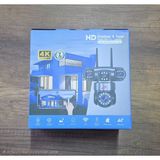 Acme Z6PRO 4kameralı Ptz Wıfı Kamera Hıeasy - Siyah - Beyaz