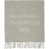 Acne Studios Açık Gri Kadın Yün Atkı - Standart