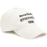 Acne Studios Beyaz Erkek Organik Pamuk Şapka - Standart