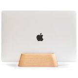 Acode Ahşap Dikey Dizüstü Bilgisayar Standı, MacBook Pro Hava Yüzeyleri ile Uyumlu Masa için Dizüstü Bilgisayar Tutacağı,Dizüstü Bilgisayarlar Depolama Rafı Yuvası Kalınlığı 0,69 "ila 0,71"…