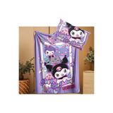 ACONCEPT KUROMİ TEMALI BEBEK ÇOCUK WELSOFT YUMOŞ BATTANİYE & YASTIK KILIFI UYKU SETİ