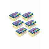 Acord 6 adet Jumbo Boy Endüstriyel Çok Amaçlı Bulaşık Süngeri 13x8x4 cm