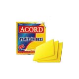 Acord Temizlik Bezi 35x40 cm 3'lü Sarı 4 Paket
