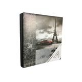 Acr 10x15cm 500'lük Kırmızı Araba Eyfel Motifli Fotoğraf Albümü 46500s