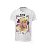 ACR Giyim ACRTSHLILPEEP02E Hiphop - Lil Peep - Unisex Beyaz Dijital Baskılı T-Shirt E-02