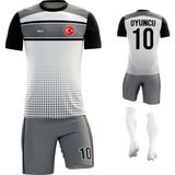 ACR Giyim - Bant - Kişiye Özel Futbol Forması Takımı - 3XL - Gri