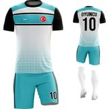 ACR Giyim - Bant - Kişiye Özel Futbol Forması Takımı - Turkuaz