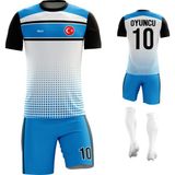 ACR Giyim - Bant - Kişiye Özel Futbol Forması Takımı - XS - Mavi