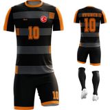 ACR Giyim - Defter - Kişiye Özel Futbol Forması Takımı - 2 Yaş - Turuncu