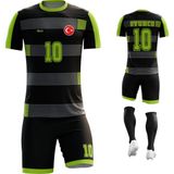 ACR Giyim - Defter - Kişiye Özel Futbol Forması Takımı - 2 Yaş - Yeşil