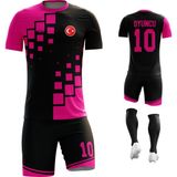 Acr Giyim Dijital Kişiye Özel Futbol Forması Takımı - 1 - 2 Yaş - Pembe