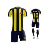 Acr Giyim Kişiye Özel Futbol Forması - Dizayn : Sarı - Lacivert