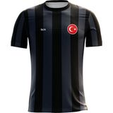 ACR Giyim Kişiye Özel Futbol Forması, Hediyelik Forma Tek Üst Gri Siyah BEYAZ18 Modeli - Gri - Siyah - 5 - 6 Yaş