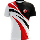 ACR Giyim Kişiye Özel Futbol Forması, Hediyelik Forma Tek Üst Lale Modeli - Kırmızı - XL