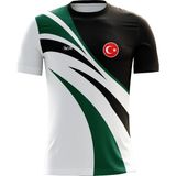 ACR Giyim Kişiye Özel Futbol Forması, Hediyelik Forma Tek Üst Lale Modeli - Yeşil - 3 - 4 Yaş
