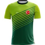 ACR Giyim Kişiye Özel Futbol Forması, Hediyelik Forma Tek Üst Level Modeli - Yeşil - 7 - 8 Yaş