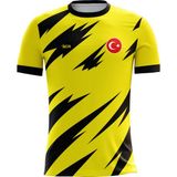 ACR Giyim Kişiye Özel Futbol Forması, Hediyelik Forma Tek Üst Split Modeli - Sarı - Siyah - 1 - 2 Yaş