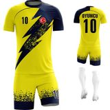 Acr Giyim - Şimşek - Kişiye Özel Futbol Forması Takımı - 2XL - Lacivert