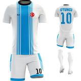 ACR Giyim - Sütun - Kişiye Özel Futbol Forması Takımı - Mavi