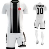ACR Giyim - Sütun - Kişiye Özel Futbol Forması Takımı - Siyah