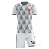 ACR Giyim Tekstil Forma Baskı Futbol Forması Tek Üst Kare Model - Kişiye Özel Isim Ve Numara Yazılabilir, Dijital Baskı Tasarım ACRFTBKARE