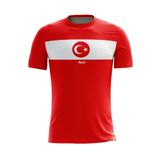 ACR Giyim Tekstil Forma Baskı Türkiye Etkinlik Tişörtü, Futbol Forması Tek Üst, Kişiye özel Hediye Hatıra Forması Euro 2024 806 ACRF806
