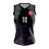ACR Giyim Tekstil Forma Baskı Voleybol Forması - Kişiye Özel İsim Ve Numara Yazılabilir - Model-0002