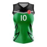 ACR Giyim Tekstil Forma Baskı Voleybol Forması Model 715 - Kişiye Özel Isim Ve Numara Yazılabilir, Dijital Baskı Tasarım Tek Üst