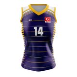 ACR Giyim Tekstil Forma Baskı Voleybol Forması Sultan Model-kişiye Özel Isim Ve Numara Yazılabilir, Dijital Baskı Tasarım Tek Üst