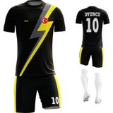 ACR Giyim - Yıldırım - Kişiye Özel Futbol Forması Takımı - 13 - 14 Yaş - Sarı