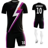 ACR Giyim - Yıldırım - Kişiye Özel Futbol Forması Takımı - 3 Yaş - Mor