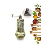 ACRDEKOR Keten Tohumu Öğütücü | Susam Çörek Otu Öğütücü | Karabiber | Tohum El Baharat Değirmen Öğütücü