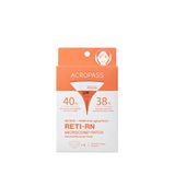 Acropass Retinol Ve Pdrn Mikro İğneli Alın Çizgisi Bandı Reti-rn Microcone Patch T Type 4’lü Göz Serumu - Şeffaf