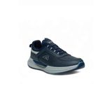 Acropol 137-26 Deri Anatomik Erkek Sneaker Lacivert Gümüş
