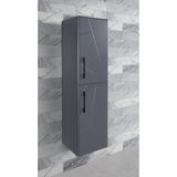 Acros Banyo Boy Dolabı - Gri