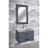 Acros Banyo Dolabı Seti - Gri