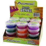Acrox AX-826 Hazır Slime Oyun Jeli BRÜT:134GR 5-12 Yaş Renkli - 24'li Paket