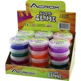 Acrox AX-826 Hazır Slime Oyun Jeli BRÜT:134GR 5-12 Yaş Renkli - 24'li Paket