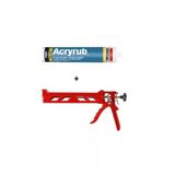 Acryrub Silikonize Mastik 500 Grm. Kahverengi Plastik Silikon Tabancası